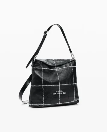 DESIGUAL ΣΑΚΙΔΙΟ ΠΛΑΤΗΣ 25WAKA072000U ΜΑΥΡΟ