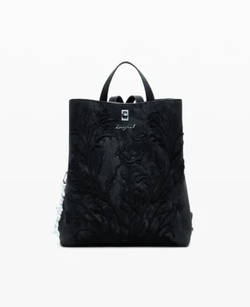 DESIGUAL ΣΑΚΙΔΙΟ ΠΛΑΤΗΣ 25WAKP062000U ΜΑΥΡΟ