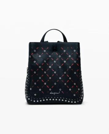 DESIGUAL ΣΑΚΙΔΙΟ ΠΛΑΤΗΣ 25WAKP152000U ΜΑΥΡΟ Γυναικείες τσάντες