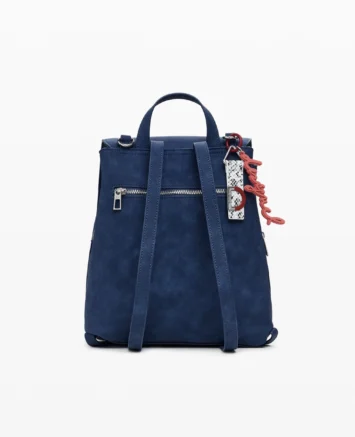 DESIGUAL ΣΑΚΙΔΙΟ ΠΛΑΤΗΣ 25WAKP345031U ΜΠΛΕ