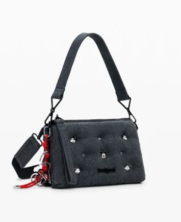 DESIGUAL ΤΣΑΝΤΑ ΩΜΟΥ/ΧΙΑΣΤΙ 25WAXD082070U ΜΑΥΡΟ