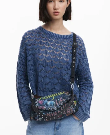 DESIGUAL ΤΣΑΝΤΑ ΩΜΟΥ/ΧΙΑΣΤΙ 25WAXD229019U ΠΟΛΥΧΡΩΜΟ