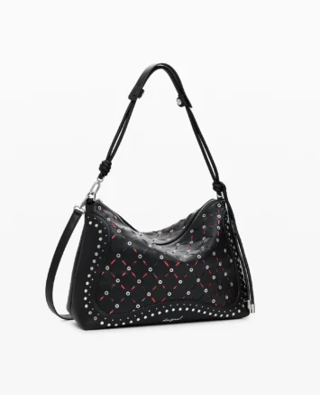 DESIGUAL ΤΣΑΝΤΑ ΩΜΟΥ  25WAXP372000U ΜΑΥΡΟ