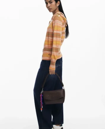 DESIGUAL ΤΣΑΝΤΑ ΩΜΟΥ/ΧΙΑΣΤΙ 25WAXP706009U ΚΑΦΕ