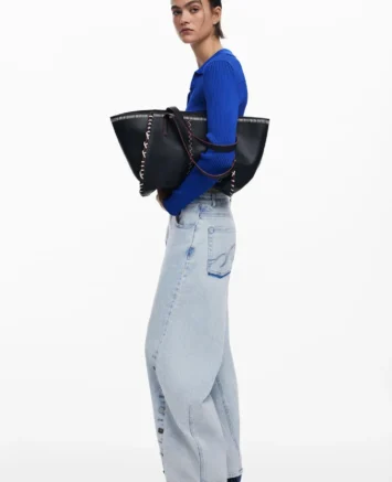 DESIGUAL ΤΣΑΝΤΑ ΩΜΟΥ 25WAXP952000U ΜΑΥΡΟ