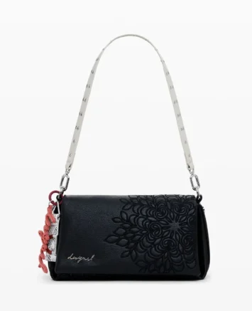 DESIGUAL ΤΣΑΝΤΑ ΩΜΟΥ/ΧΙΑΣΤΙ 25WAXPBD2000U ΜΑΥΡΟ