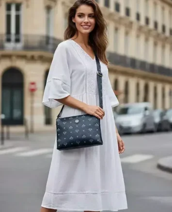 LA TOUR EIFFEL ΤΣΑΝΤΑ ΧΙΑΣΤΙ N36-211013-1 ΜΑΥΡΗ