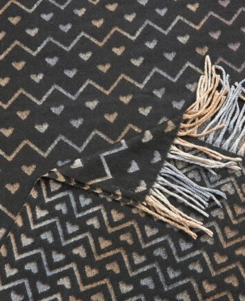 Verde Γυναικείο Κασκόλ 06-1097 Μαύρο