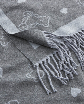 Verde Γυναικείο Κασκόλ 06-1104 Γκρι