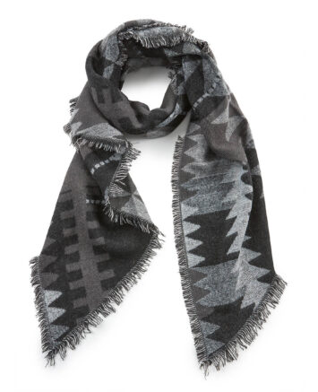 Verde Γυναικείο Κασκόλ 06-1135 Μαύρο