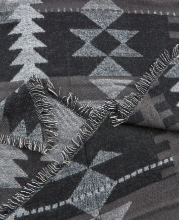 Verde Γυναικείο Κασκόλ 06-1135 Μαύρο