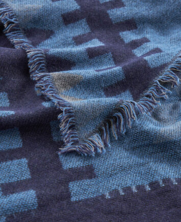 Verde Γυναικείο Κασκόλ 06-1135 Μπλε