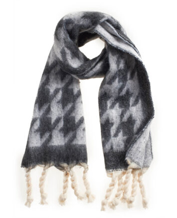 Verde Γυναικείο Κασκόλ 06-1146 Μαύρο