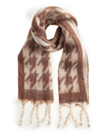 Verde Γυναικείο Κασκόλ 06-1146 Μπεζ