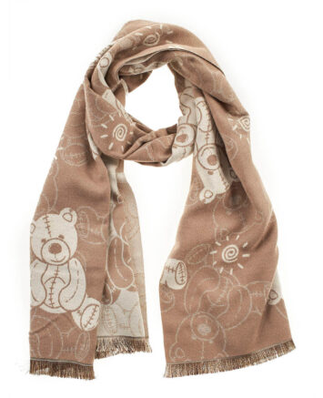 Verde Γυναικείο Κασκόλ 06-1150 Μπεζ