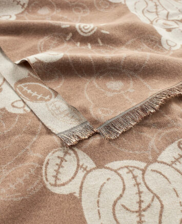 Verde Γυναικείο Κασκόλ 06-1150 Μπεζ