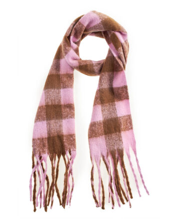 Verde Γυναικείο Κασκόλ 06-1153 Ροζ