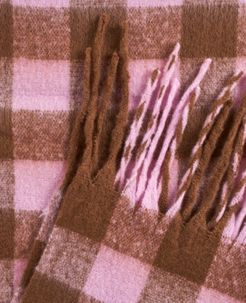 Verde Γυναικείο Κασκόλ 06-1153 Ροζ