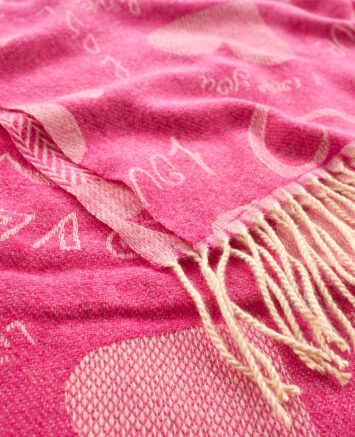 Verde Γυναικείο Κασκόλ 06-1170 Φούξια