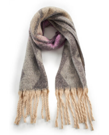 Verde Γυναικείο Κασκόλ 06-1173 Γκρι