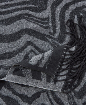 Verde Γυναικείο Κασκόλ 06-1177 Μαύρο