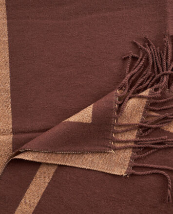 Verde Γυναικείο Κασκόλ 06-1178 Καφέ