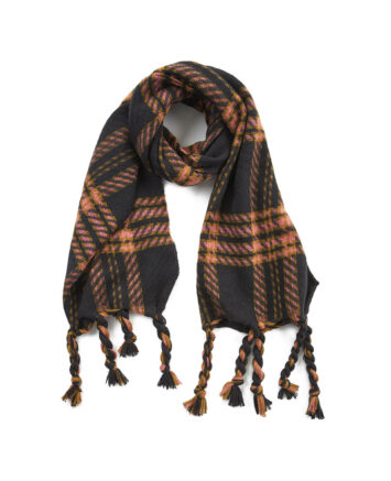 VERDE ΓΥΝΑΙΚΕΙΟ ΚΑΣΚΟΛ 06-1206 ΜΑΥΡΟ Εσάρπες / Πασμίνες