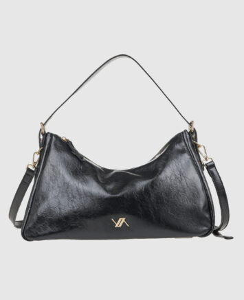 VERDE ΓΥΝΑΙΚΕΙΑ ΤΣΑΝΤΑ ΩΜΟΥ 16-0008061  ΜΑΥΡΟ Τσάντες ώμου