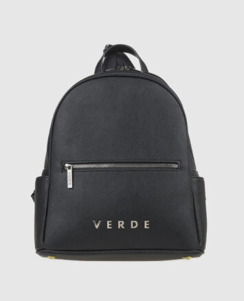 VERDE ΓΥΝΑΙΚΕΙΟ ΣΑΚΙΔΙΟ ΠΛΑΤΗΣ 16-0008125 ΜΑΥΡΟ Σακίδια / Backpack