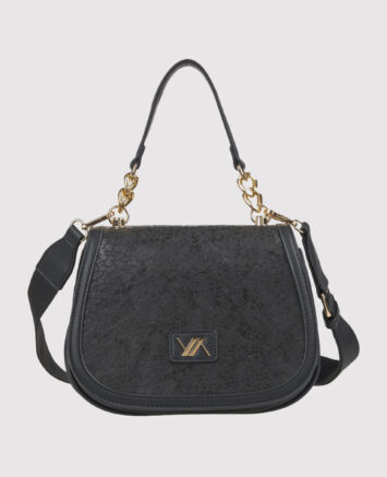 Verde VERDE ΓΥΝΑΙΚΕΙΑ ΤΣΑΝΤΑ ΧΙΑΣΤΙ 16-0008176  ANIMAL PRINT ΜΑΥΡΟ