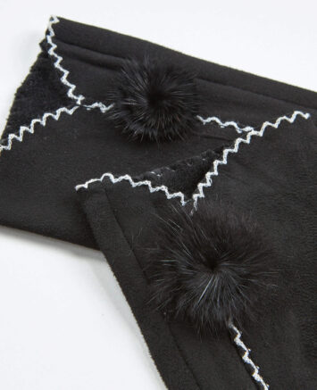 VERDE ΓΥΝΑΙΚΕΙΑ ΓΑΝΤΙΑ 02-0703 ΜΑΥΡΟ