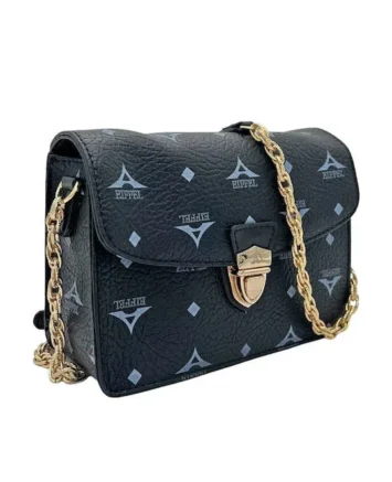 LA TOUR EIFFEL ΤΣΑΝΤΑ ΩΜΟΥ/ΧΙΑΣΤΙ Ν36-171006-8 ΜΑΥΡΗ