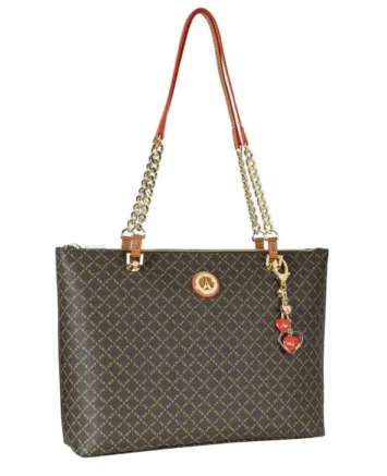 LA TOUR EIFFEL ΤΣΑΝΤΑ ΩΜΟΥ Ν171-241052-1 ΚΑΦΕ Γυναικείες τσάντες