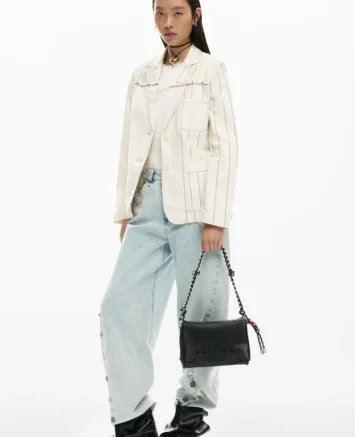 DESIGUAL ΤΣΑΝΤΑ ΩΜΟΥ/ΧΙΑΣΤΙ 26SAXP61/2000 ΜΑΥΡΟ