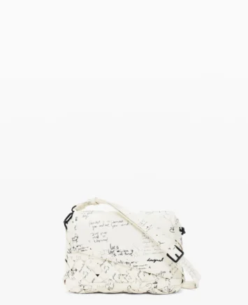 DESIGUAL ΤΣΑΝΤΑ ΧΙΑΣΤΙ 26SAXPAJ ΑΣΠΡΟΜΑΥΡΟ