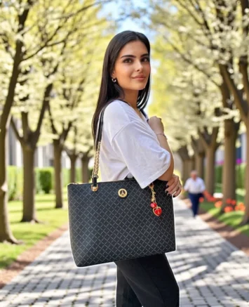 LA TOUR EIFFEL ΤΣΑΝΤΑ ΩΜΟΥ Ν171-241052-1 ΜΑΥΡΗ