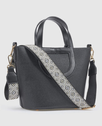 VERDE ΤΣΑΝΤΑ ΧΕΙΡΟΣ 16-8527  ΜΑΥΡΟ