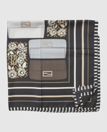 Verde Γυναικεία Εσάρπα 03-0002547  ΜΑΥΡΟ Αξεσουάρ Μόδας