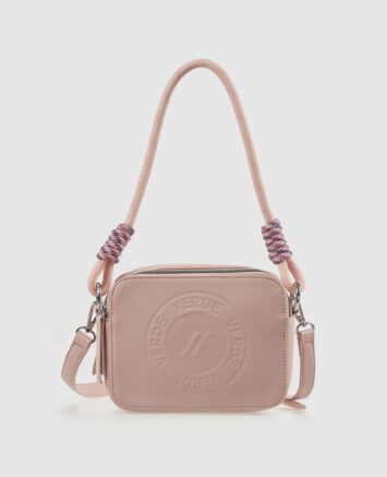 Verde Γυναικεία Τσάντα Χιαστί 16-0008329 Ροζ Γυναικείες τσάντες