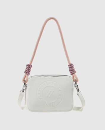 Verde Γυναικεία Τσάντα Χιαστί 16-0008329 Άσπρο Γυναικείες τσάντες