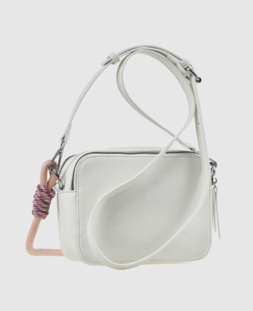 Verde Γυναικεία Τσάντα Χιαστί 16-0008329 Άσπρο