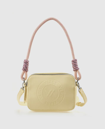 Verde Γυναικεία Τσάντα Χιαστί 16-0008329 Κίτρινο Γυναικείες τσάντες