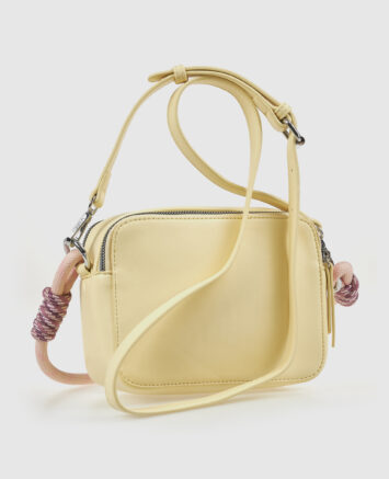 Verde Γυναικεία Τσάντα Χιαστί 16-0008329 Κίτρινο