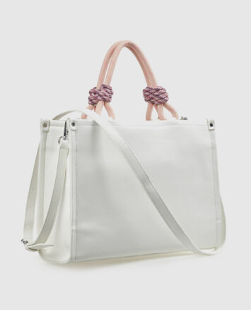 Verde Γυναικεία Τσάντα Χειρός 16-0008331 Άσπρο