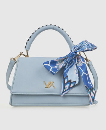 Verde Γυναικεία Τσάντα Χειρός/Χιαστί 16-0008332 Μπλε