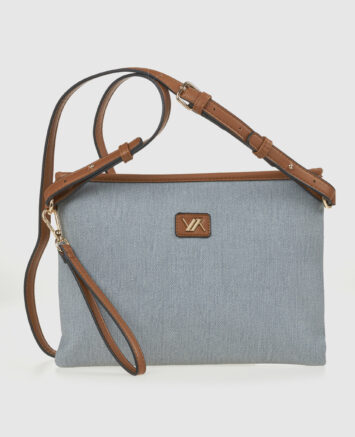 Verde Γυναικεία Τσάντα Χειρός/Χιαστί 16-0008402 Μπλε