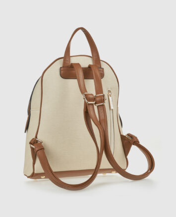 Verde Γυναικείο Σακίδιο Πλάτης 16-0008403 Εκρού