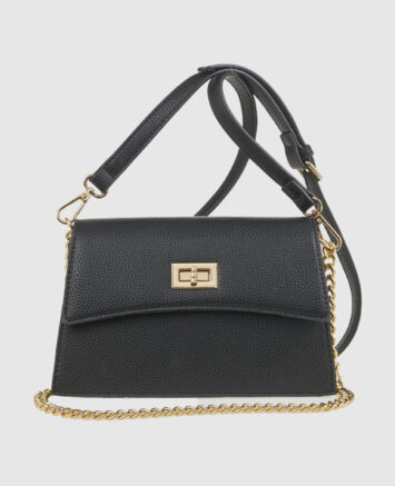 Verde Γυναικεία Τσάντα Ώμου 16-0008419 Μαύρο