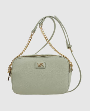 Verde Γυναικεία Τσάντα Χιαστί 16-0008420 Μεντα