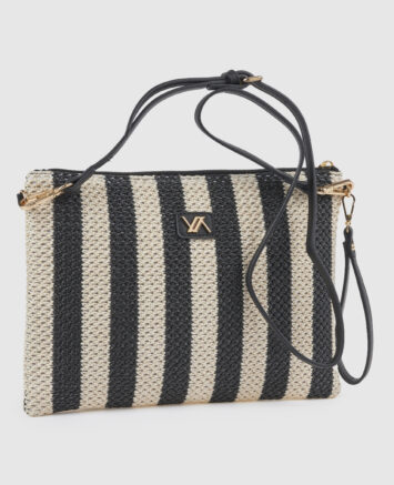 Verde Γυναικεία Τσάντα Χειρός/Χιαστί  16-0008451 Μαύρο